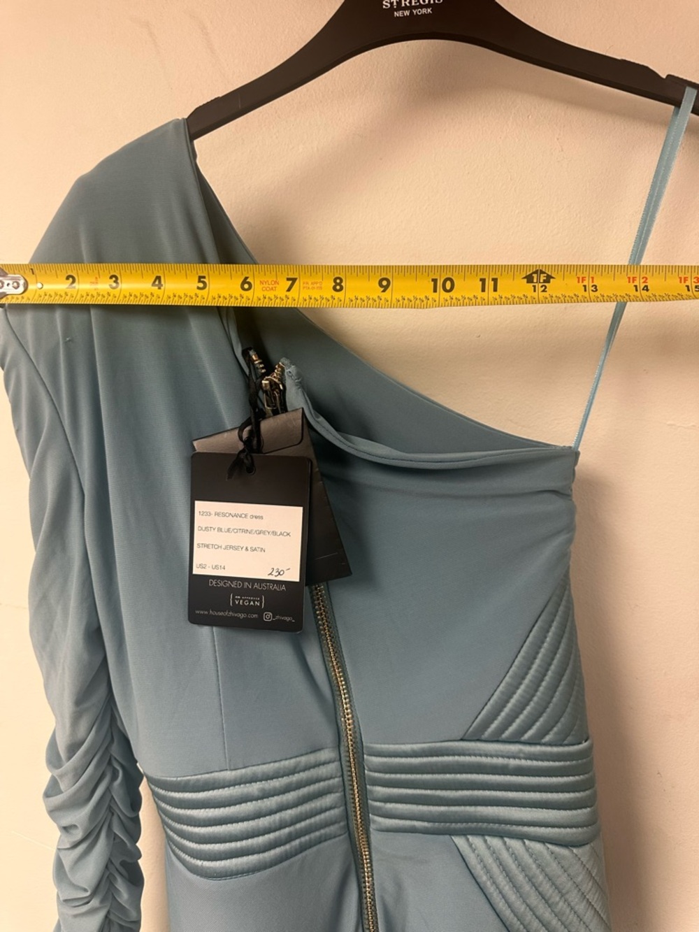 Zhivago Elegant green  half Sleeveless Dress - Picture 8 of 9